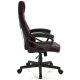 Fotel SENSE7 Knight czarno-czerwony 4