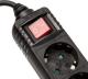 Listwa zasilająca InLine 5 gniazd 1.5 m czarna (16451D) 2