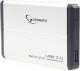 Kieszeń Gembird 2.5" SATA - USB 3.0 Srebrna (EE2-U3S-2-S) 2