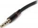 Adapter AV Mozos Jack 3.5mm - Jack 3.5mm czarny (ASM-5) 2