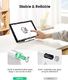 Stojak Ugreen UGREEN Uchwyt na tablet do domowego stojaka na tablet Uchwyt na telefon kompatybilny z iPadem Air 3, iPadem Pro, iPadem Mini, MediaPadem, Surface Pro 7, Galaxy Tab, iPhone 11 itd. Do 10,5 cala (biały) 4