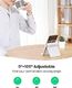 Stojak Ugreen UGREEN Uchwyt na tablet do domowego stojaka na tablet Uchwyt na telefon kompatybilny z iPadem Air 3, iPadem Pro, iPadem Mini, MediaPadem, Surface Pro 7, Galaxy Tab, iPhone 11 itd. Do 10,5 cala (biały) 6