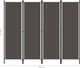 vidaXL Parawan 4-panelowy, antracytowy, 200 x 180 cm 6