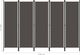 vidaXL Parawan 5-panelowy, antracytowy, 250 x 180 cm 6
