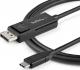 Kabel USB StarTech USB-C - DisplayPort 1 m Czarny (CDP2DP1MBD) 4