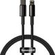 Kabel USB Baseus USB-C - Lightning 2 m Czarny (6953156232044) 1