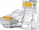 Ugreen Ugreen 10x wtyk wtyczka złączka końcówka RJ45 8P8C Cat 6 przezroczysty (50961) 40