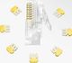 Ugreen Ugreen 10x wtyk wtyczka złączka końcówka RJ45 8P8C Cat 6 przezroczysty (50961) 47