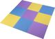 One Fitness Mata ochronna MP10 180 cm x 180 cm x 1 cm wielokolorowa 2