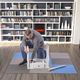One Fitness Mata ochronna MP10 180 cm x 180 cm x 1 cm wielokolorowa 4