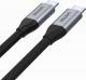Kabel USB Unitek USB-C - USB-C 1 m Szary (C14082ABK) 2