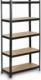 Humberg Regał metalowy magazynowy 180x90x40 cm HR-813 czarny 2