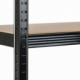 Humberg Regał metalowy magazynowy 180x90x40 cm HR-813 czarny 4