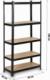 Humberg Regał metalowy magazynowy 180x90x40 cm HR-813 czarny 5