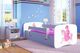 Kocot Kids Łóżko BABY DREAMS księżniczka na koniu 140 z barierką 2