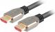 Kabel Lanberg HDMI - HDMI 0.5m srebrny (CA-HDMI-30CU-0005-BK) 2