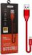 Kabel USB Nafumi USB-A - microUSB 0.3 m Czerwony (25905) 2