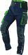 Neo Spodnie robocze PREMIUM, niebiesko-zielone, r. XL (81-226) 1