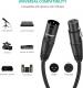 Kabel Ugreen XLR - XLR 10m czarny (20714) 2