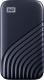 Dysk zewnętrzny SSD WD My Passport 2TB Niebieski (WDBAGF0020BBL-WESN) 1