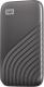 Dysk zewnętrzny SSD WD My Passport 1TB Szary (WDBAGF0010BGY-WESN) 2