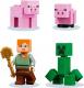 LEGO Minecraft Dom w kształcie świni (21170) 9