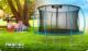 Trampolina ogrodowa Neo-Sport NS-12C181 z siatką wewnętrzną 12.5 FT 374 cm 6