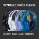 Słuchawki Logitech G733 Lightspeed Białe (981-000883) 7