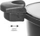 Orion Garnek CIŚNIENIOWY próżniowy szybkowarowy szybkowar granitowy GRANDE 5,5L 26 cm uniwersalny 8
