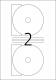 Herma Etykiety CD 50 sztuk (5115) 5