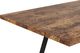 Beliani Stół do jadalni rozkładany 140/180 x 90 cm jasne drewno z czarnym HARLOW 5