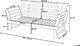 Beliani Sofa ogrodowa drewniana jasna z regulowanymi podłokietnikami PORTICI 8