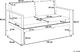 Beliani Sofa ogrodowa 2-osobowa ciemnoszara SALERNO 4