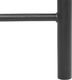 Beliani Łóżko metalowe 180 x 200 cm czarne RODEZ 6