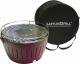 LotusGrill Grill ogrodowy Węglowy Standard 32 cm x 32 cm fioletowy 2