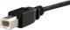 Kabel USB StarTech USB-B - USB-B 0.3 m Czarny (USBPNLBFBM1) 3