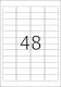 Herma Etykiety kolorowe A4, papier matowy czerwony, 960 szt (4367) 2
