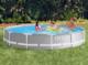 Intex Basen stelażowy Prism Frame 366cm 4w1 (26712) 3