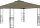 vidaXL Namiot ogrodowy, 3x3 m, taupe, 180 g/m 1