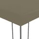 vidaXL Namiot ogrodowy, 3x3 m, taupe, 180 g/m 3