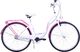 Kozbike (K19) Rower miejski damski Kozbike 28 biało-różowy 3 biegi 5