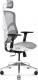 Krzesło biurowe Diablo Chairs V-Basic Biało-szare 1