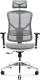 Krzesło biurowe Diablo Chairs V-Basic Biało-szare 2