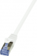 LogiLink Patchcord, CAT6A, S/FTP, PIMF, 0.25m, biały (CQ3011S) 1
