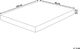 Beliani Materac piankowy 90 x 200 cm PICCOLO 9
