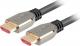 Kabel Lanberg HDMI - HDMI 1.8m srebrny (CA-HDMI-30CU-0018-BK) 1