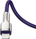Kabel USB Baseus USB-C - Lightning 1 m Fioletowy (baseus_20210316153516) 4