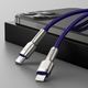 Kabel USB Baseus USB-C - Lightning 1 m Fioletowy (baseus_20210316153516) 10