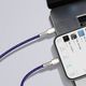 Kabel USB Baseus USB-C - Lightning 2 m Fioletowy (baseus_20210315153755) 9