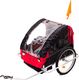 Vivo Przyczepka rowerowa Vivo Voyager BT-004 czarno-czerwona Uniwersalny 2